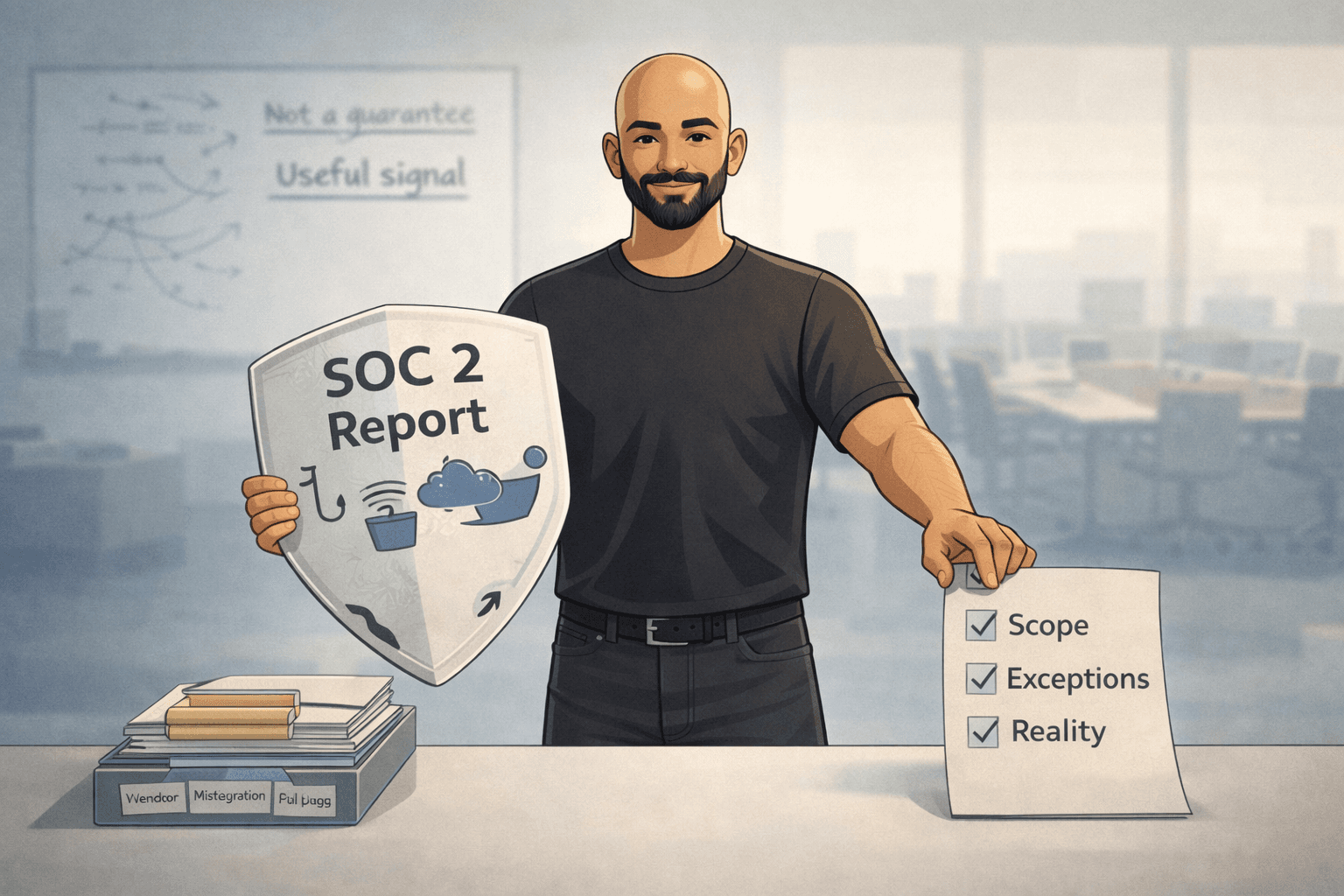 Zen CISO, aware of the gaps in this small shield