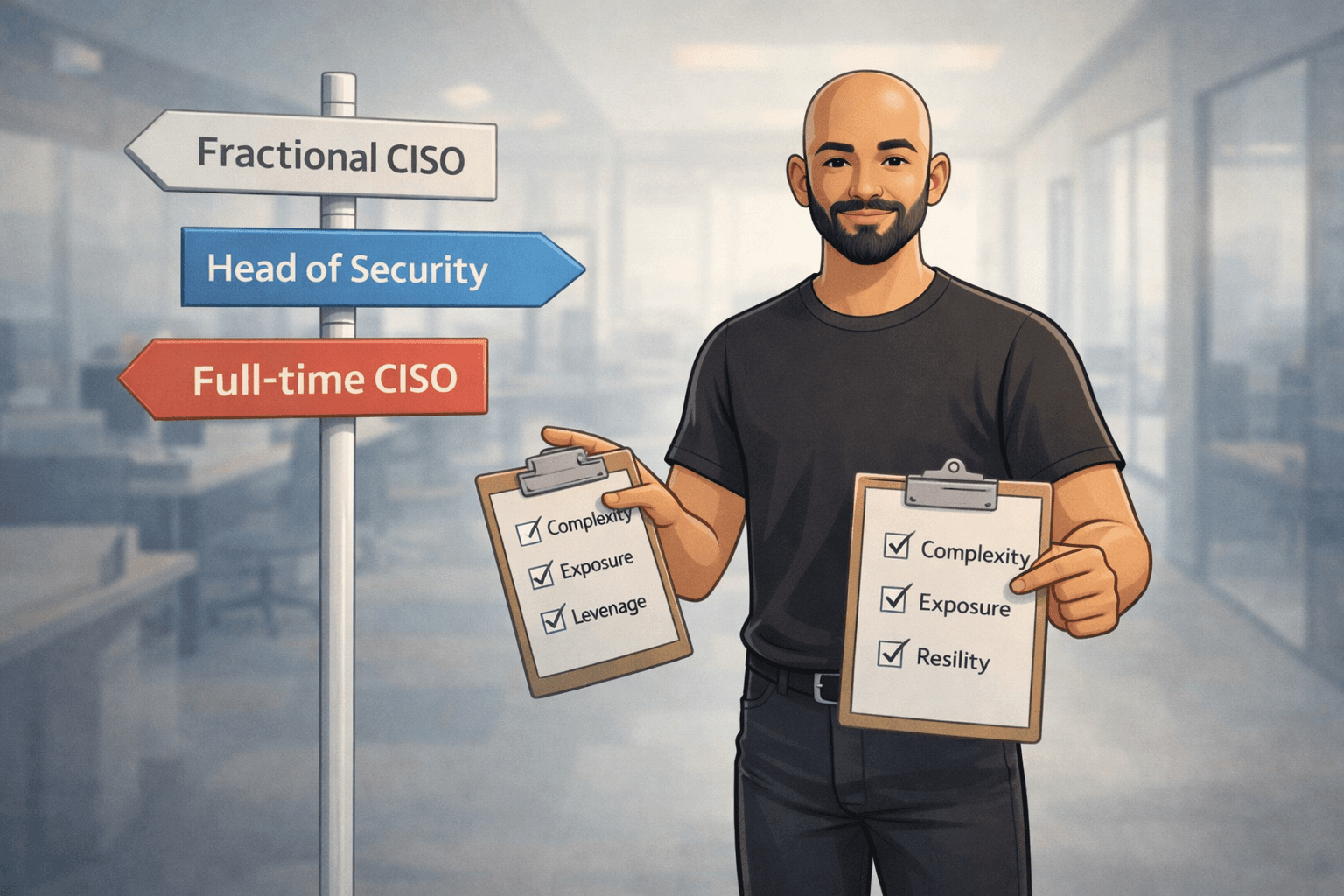 Zen CISO with a simple checklist to make the right choice