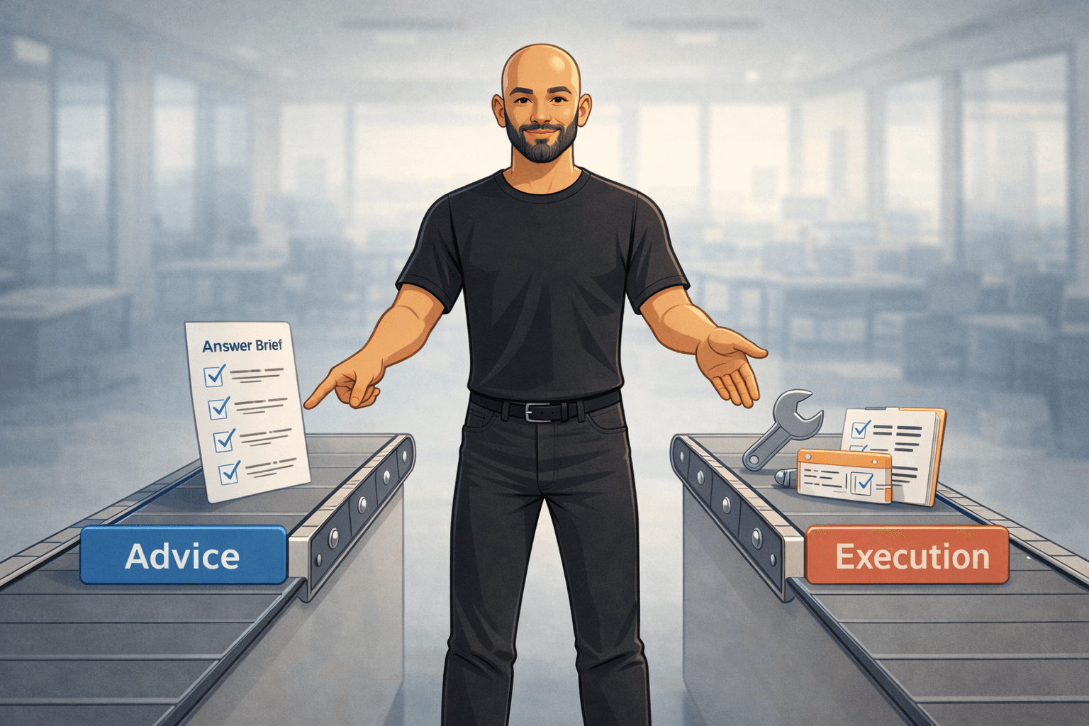 For Zen CISO, advice ends with a decision. Work starts after.