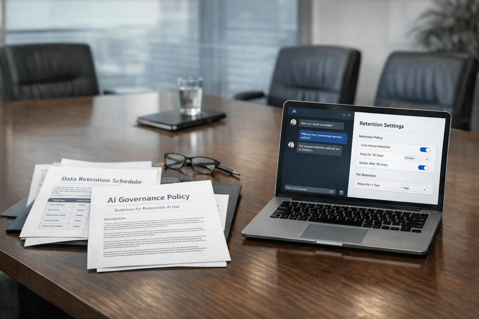 Retention is where AI governance gets real.