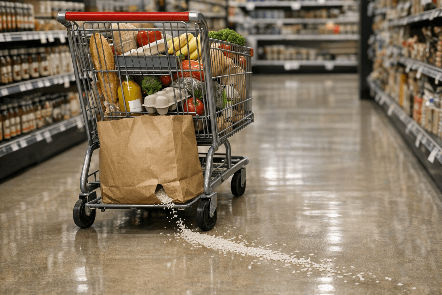 The cart passed inspection. The leak didn’t.